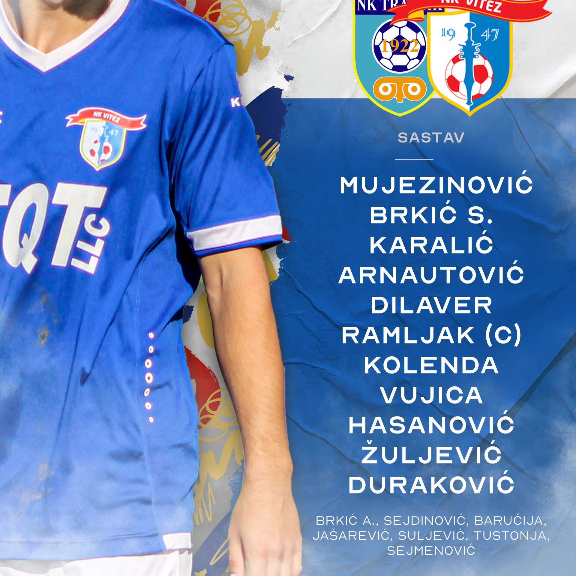 Sastav za susret na stadionu Pirota